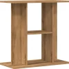VIDAXL - Support d'aquarium chêne marron 60x30x60 cm bois d'ingénierie