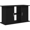VIDAXL - Support d'aquarium chêne noir 101x41x58 cm bois d'ingénierie