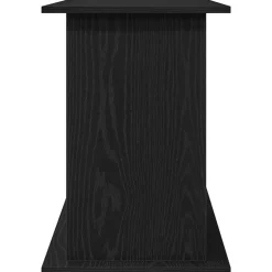 VIDAXL - Support d'aquarium chêne noir 101x41x58 cm bois d'ingénierie