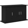 VIDAXL - Support d'aquarium chêne noir 101x41x58 cm bois d'ingénierie