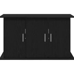 VIDAXL - Support d'aquarium chêne noir 101x41x58 cm bois d'ingénierie