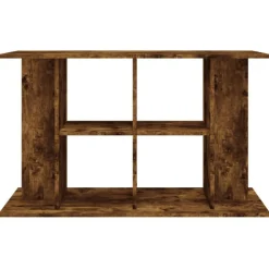 VIDAXL - Support pour aquarium chêne fumé 100x40x60 cm bois d ingénierie