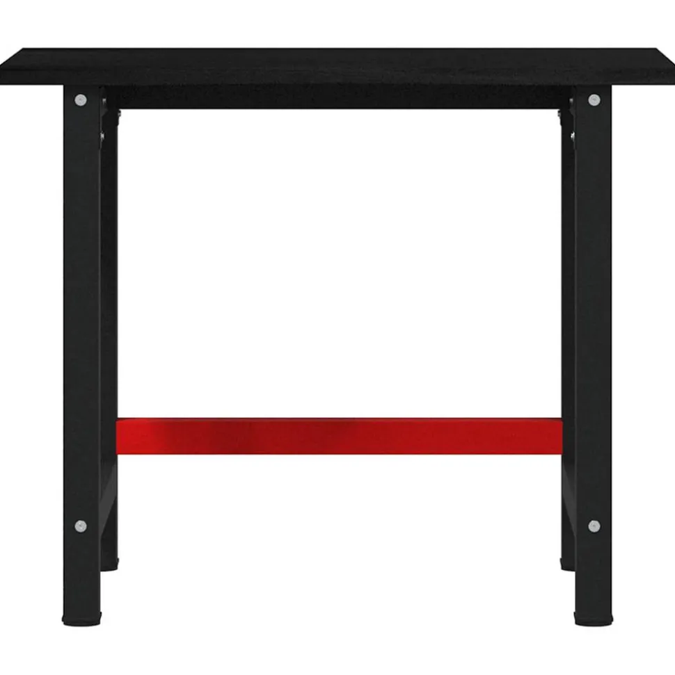 VIDAXL - Établi marron foncé 100x60x81,5 cm bois de chêne massif