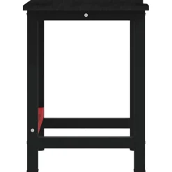 VIDAXL - Établi marron foncé 100x60x81,5 cm bois de chêne massif