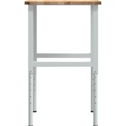 VIDAXL - Établi 80x60x(71,5-98) cm bois de chêne massif