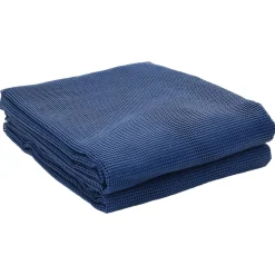 VIDAXL - Tapis de tente bleu 3x2,5 m