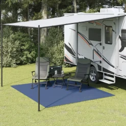 VIDAXL - Tapis de tente bleu 3x2,5 m