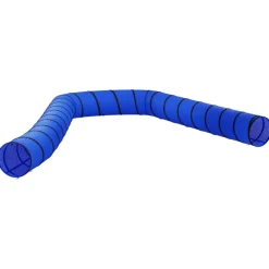 VIDAXL - Tunnel pour chien bleu ø 55x1000 cm polyester