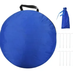 VIDAXL - Tunnel pour chien bleu ø 55x1000 cm polyester