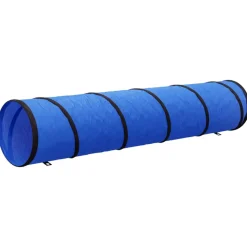 VIDAXL - Tunnel pour chien bleu ø 40x200 cm polyester