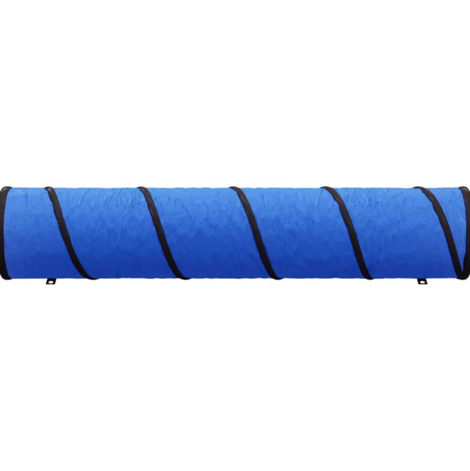 VIDAXL - Tunnel pour chien bleu ø 40x200 cm polyester