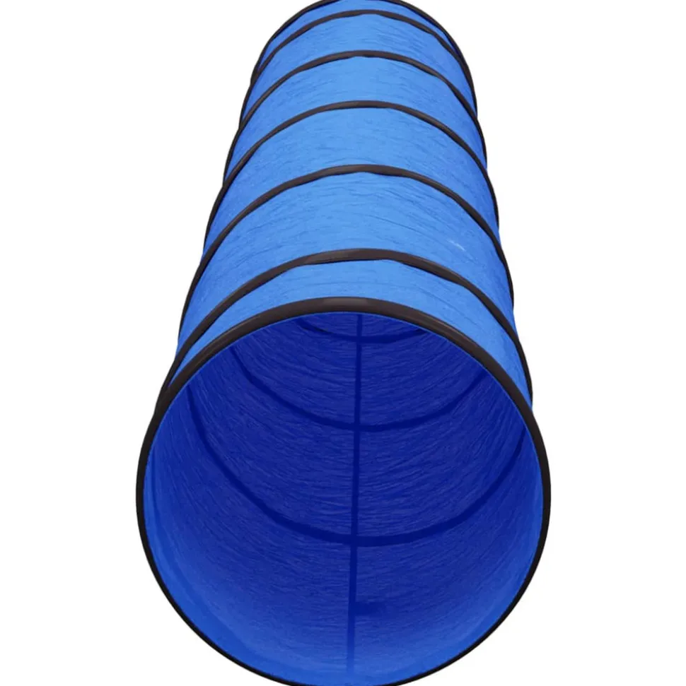 VIDAXL - Tunnel pour chien bleu ø 40x200 cm polyester