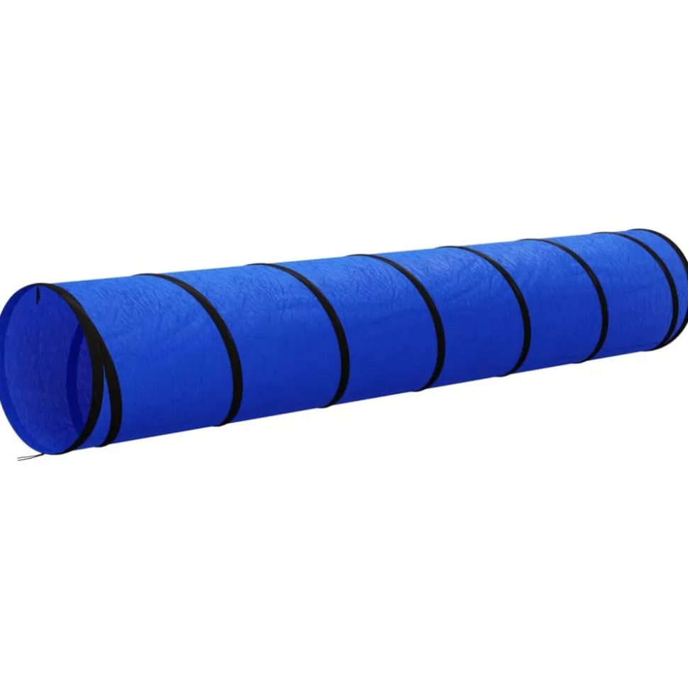 VIDAXL - Tunnel pour chien bleu ø 50x300 cm polyester