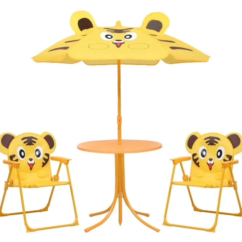 VIDAXL - Vidaxl - petit salon de jardin pour enfant lionceau