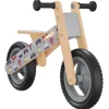 VIDAXL - Vélo d'équilibre pour enfants imprimé gris