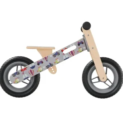 VIDAXL - Vélo d'équilibre pour enfants imprimé gris