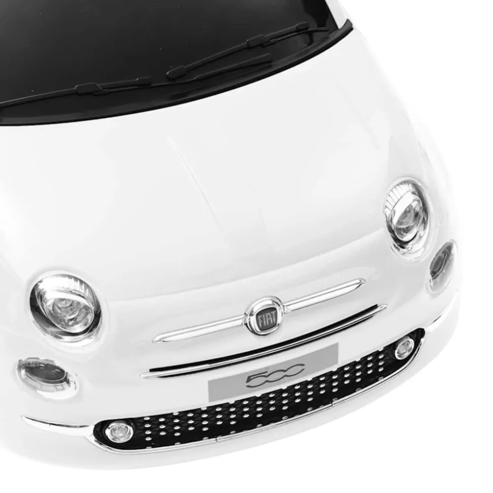 VIDAXL - Voiture électrique pour enfants fiat 500 blanc