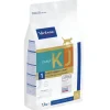 VIRBAC - Croquettes chat - veterinary hpm cat kj1 early kidney joint - virbac 3 kg