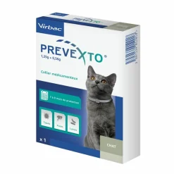 VIRBAC - Prevexto - collier antiparasitaire chat 1 unité