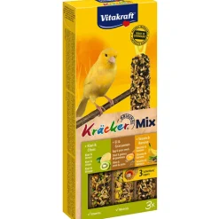 VITAKRAFT - Friandise Kräcker à l'orange, kiwi et banane pour canaris x3 - 92 g