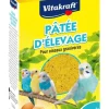 VITAKRAFT - Pâtée délevage aux œufs pour canaris, exotiques, perruches - 100 g