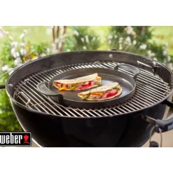WEBER - Plancha pour barbecue Gourmet en fonte noire - D.57 cm