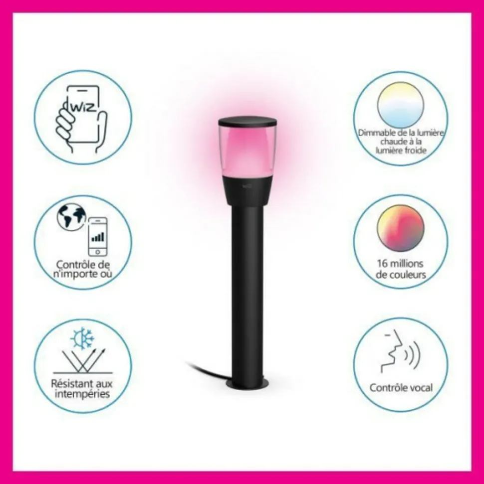 WIZ - Kit d'extension elpas borne connectée 12v extérieur