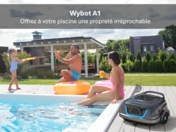 WYBOT - Robot de piscine sans fil wybot a1 - nettoyage du fond,batterie grande autonomie