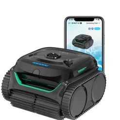 WYBOT - Robot de piscine sans fil wybot c2 - double filtration ultra-fine - batterie grande autonomie - application smartphone