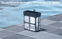 WYBOT - Skimmer flottant solaire wybot f1 robot nettoyeur de surface piscine autonome et connecté