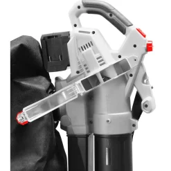 X-PERFORMER - Aspirateur souffleur broyeur de feuilles 40v - x-performer xpasbt40li-2b - sac 45l - avec 2 batteries 2ah et double chargeur