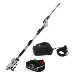 X-PERFORMER - Scie à ebrancher taille haies sur perche 20v - xperformer xp2psth20li - outil portatif - batterie 4 ah + chargeur inclus