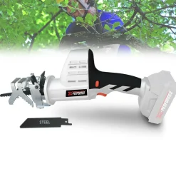 X-PERFORMER - Scie a ebrancher portative 20v - coupe bois et metal -2700 t-min - xperformer xpcbr20li - 2 batteries 2ah et chargeur