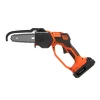 YARD FORCE - Mini-tronçonneuse à main sans-fil 20v avec guide chaine 13cm - ls c13