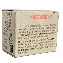 ZOLUX - Bloc minéral 90 g pour oiseau domestique