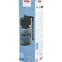 ZOLUX - Filtre intérieur d'angle - zolux - pour aquarium de 40 a 80 l - débit de 300 l/h - 5w