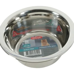 ZOLUX - Gamelle ecuelle inox 400 ml pour chat