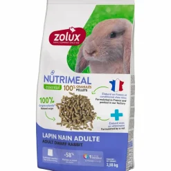 ZOLUX - Granulés pour lapin adulte nutrimeal 2.55 kgs