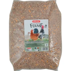 ZOLUX - Mélange pour poulets et poules 10 kgs