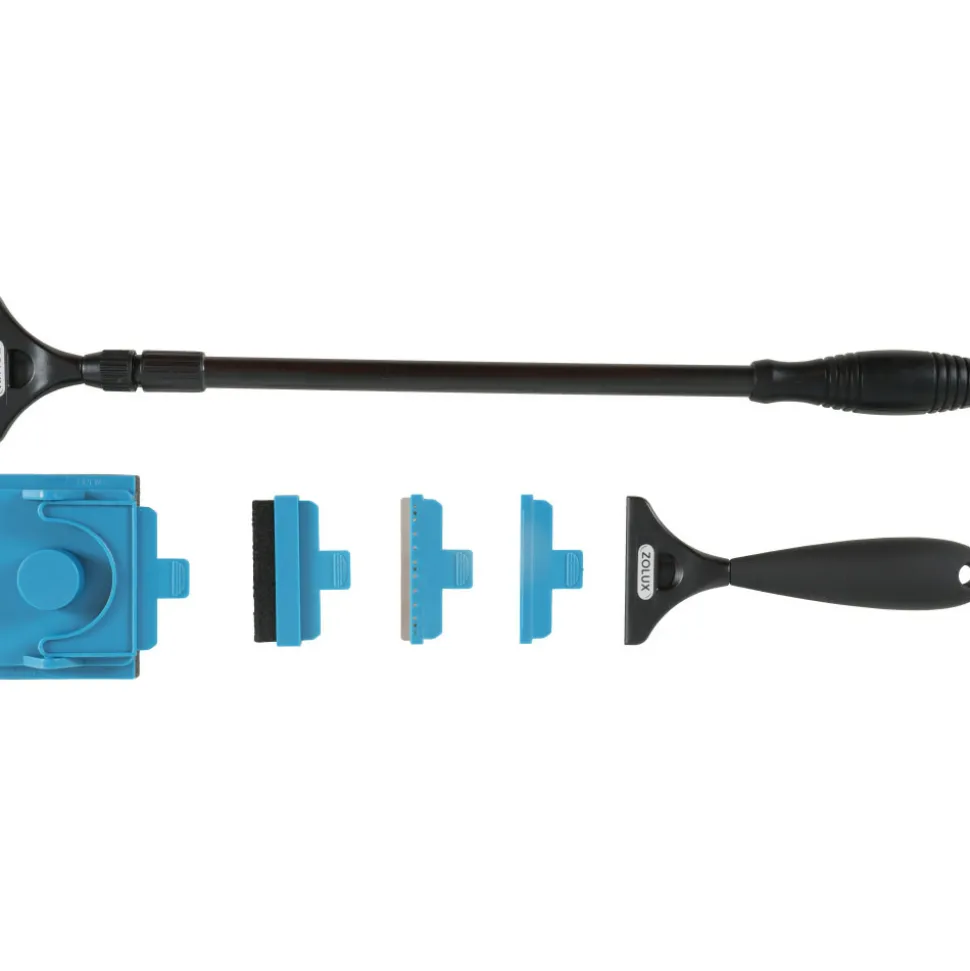 ZOLUX - Set racloir manche de 50 à 70 cm nettoyage parois aquarium