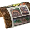 ZOOMED - Cachette en bois de sapin- habba hut - 18 cm - pour reptiles ou invertébrés