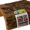 ZOOMED - Cachette en bois de sapin- habba hut - 30 cm - pour reptiles ou invertébrés