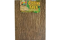 ZOOMED - Fond en liège - natural cork tile background 46 x 90 cm - décor pour terrarium ou paludarium destiné aux reptiles (lézards, ser