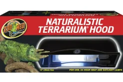ZOOMED - Galerie d'éclairage - naturalistic terrarium hood 30 cm - galerie pour ampoule destinée aux reptiles (tortues, lézards, serpents