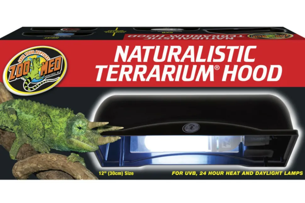 ZOOMED - Galerie d'éclairage - naturalistic terrarium hood 30 cm - galerie pour ampoule destinée aux reptiles (tortues, lézards, serpents
