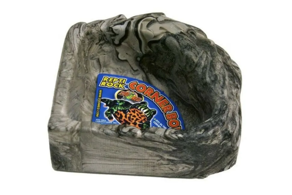 ZOOMED - Repti rock corner water dish - small - abreuvoir pour reptiles (lézards, serpents, tortues), amphibiens et invertébrés