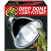 ZOOMED - Support de lampe - deep dom - support d'ampoule chauffante / uvb pour reptiles (lézards, serpents, tortues), amphibiens et inve